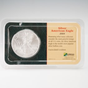 2004 American Silver Eagle Dollar Type 1