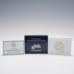 2008-S United States Mint Bald Eagle Uncirculated Clad Half Dollar