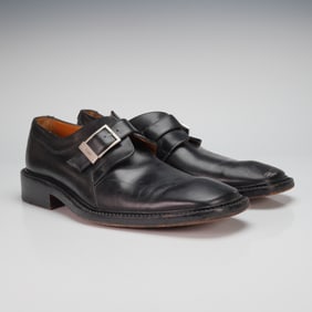 Pair of Bally Monk Strap Men's Formal Shoes, Trontano