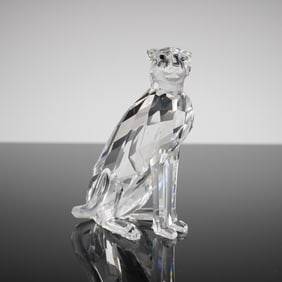 Swarovski Crystal Cheetah Figurine