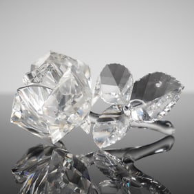 Swarovski Crystal Figurine The Rose Enchanted Garden