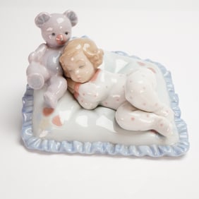 Lladro Counting Sheep Figurine 01006790