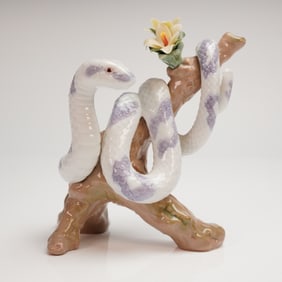 Lladro The Snake Figurine Chinese Zodiac Collection Model 01006780