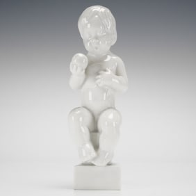 Bing & Grondahl Eve Child Figurine No. 2230 by Svend Lindhart