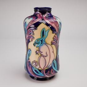Moorcroft Pottery by Kerry Goodwin Vase, Moroccan Myths
