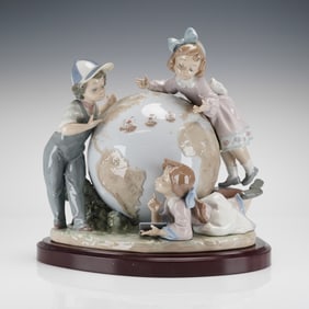Lladro The Voyage of Columbus Sculpture 01005847 Signed with Base