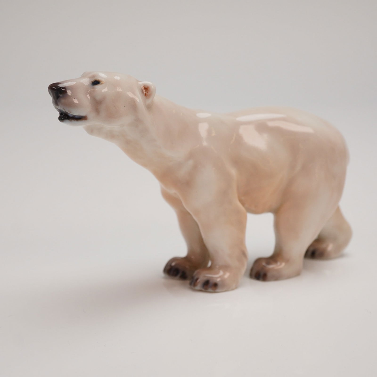 Dahl Jensen Copenhagen Porcelain Polar Bear Figurine No. 1138 (1 of 4)