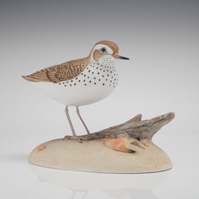 Kaymar Limited Edition Porcelain Spotted Sandpiper Figurine