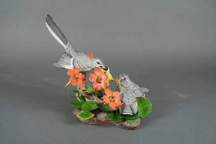 Edward Marshall Boehm Mockingbird Sculpture Ltd Ed. 1977