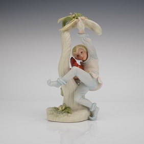 Cybis Bisque Porcelain Jack and the Beanstalk Figurine