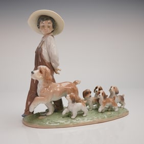 Lladro My Little Explorers Privilege Figurine Group