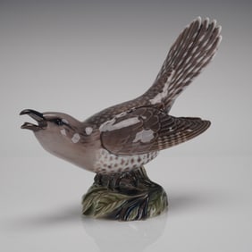 Dahl Jensen Porcelain Songbird Figurine, Model 1314