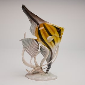 Rosenthal Angel Fish Figurine Model 1637, Fritz Heidenreich