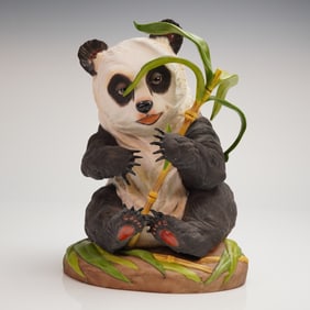 Boehm Seated Panda Cub Figurine B 600 S K