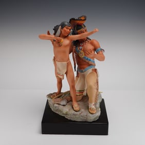 Cybis Porcelain North American Indians Collection Figurine