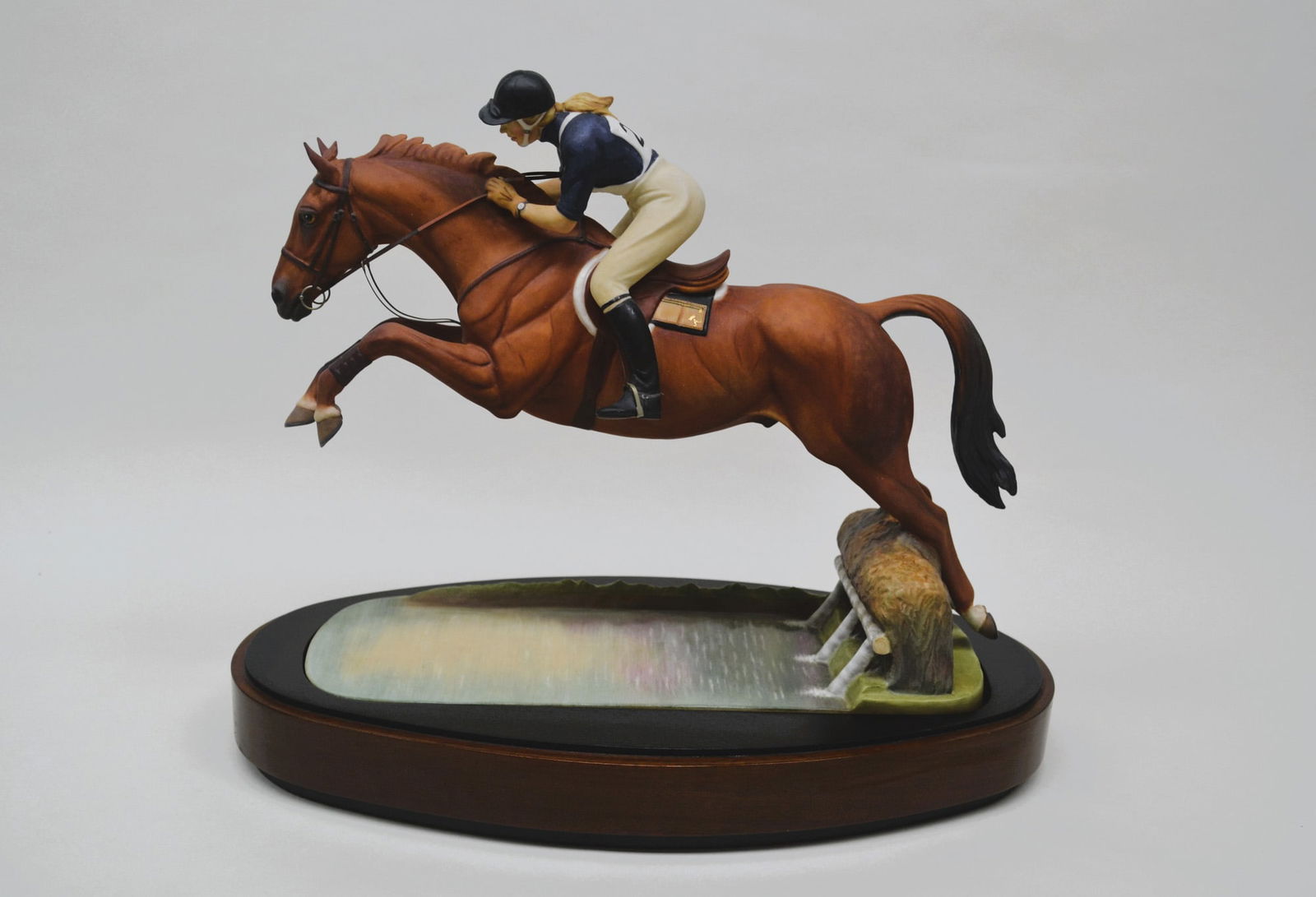 Royal Worcester Doris Lindner Princess Anne Sculpture, 1973: Fine Bone Porcelain, Decorated, created by Doris Lindner, (1896 -1979), A Celebrated, British Artist for Royal Worcester has created one of ther finest ever models featuring Princess Anne on "Doublet.