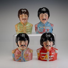 4 Bairstow Manor Legends of Rock N Roll Beatles Character Jugs