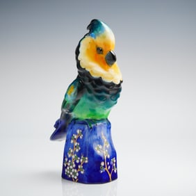 Royal Doulton Figurine, Cockatoo HN200, Very Rare Enamel Colours Version