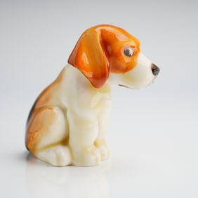Doulton Porcelain Figurine, Rare Beagle Puppy