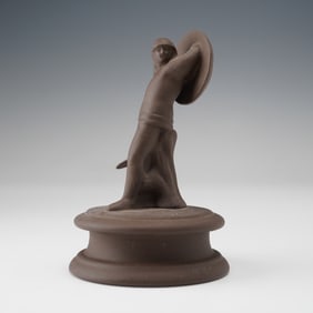 A Wedgwood Jasperware Chess Piece, Knight