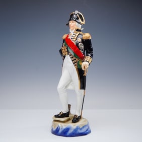 Michael Sutty Porcelain Sculpture, Lord Nelson 1805