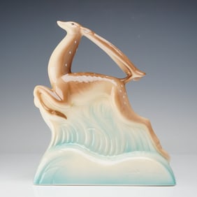 Wedgwood Susie Cooper Centenary Ceramic Figurine Leaping Deer