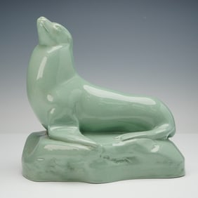Wedgwood Celadon Glazed Sea Lion by John Skeaping