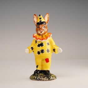 Royal Doulton Bunnykins Colorway Figurine, Clown DB128