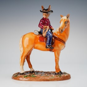 Royal Doulton Bunnykins Prototype Figurine, Jackaroo DB512