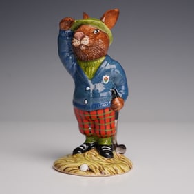 Royal Doulton Bunnykins Prototype Figurine, Bogey