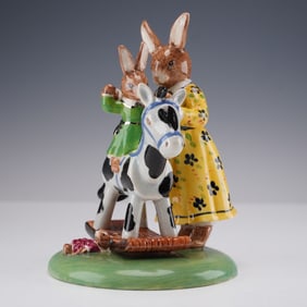 Royal Doulton Bunnykins Prototype Figurine, My Rocking Horse