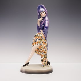 Goldscheider by Josef Lorenzl Spanish Dancer Porcelain Figurine