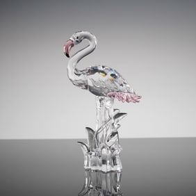 Swarovski Crystal Flamingo Figurine