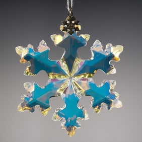 Swarovski 25th Anniversary Limited Edition 2016 Snowflake Ornament