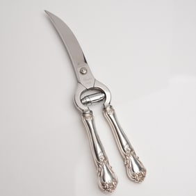 Webster Sterling Silver Handle Poultry Shears