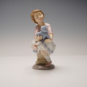 Lladro Porcelain Figurine, Best Friend 1007620