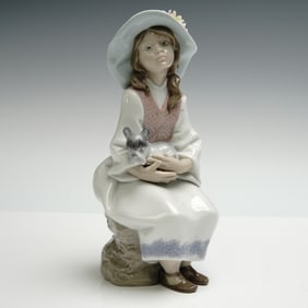 Lladro Porcelain Figurine, Daydreams 1006400