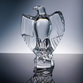 Baccarat Crystal Figurine, Eagle