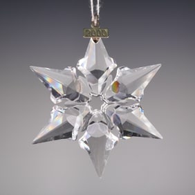 Swarovski 2000 Annual Edition Crystal Snowflake Ornament