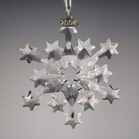 Swarovski 2004 Annual Edition Christmas Snowflake Ornament