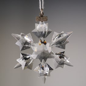 Swarovski Annual Edition 2010 Crystal Snowflake Ornament