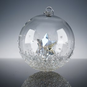 Swarovski Annual Edition 2014 Crystal Christmas Ball Ornament