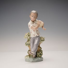Lladro Porcelain Figurine, Bongo Beat 1005157