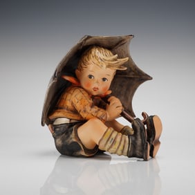 M. I. Hummel Goebel Figurine Umbrella Boy Model 152