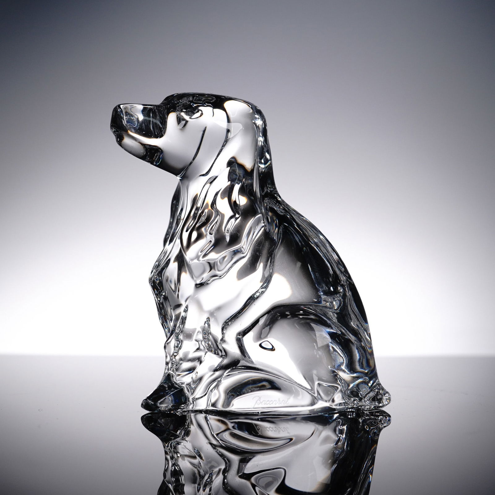 Baccarat Crystal Dog Figurine, Cocker Spaniel (1 of 7)