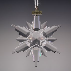 Swarovski Annual Edition 2006 Crystal Snowflake Ornament