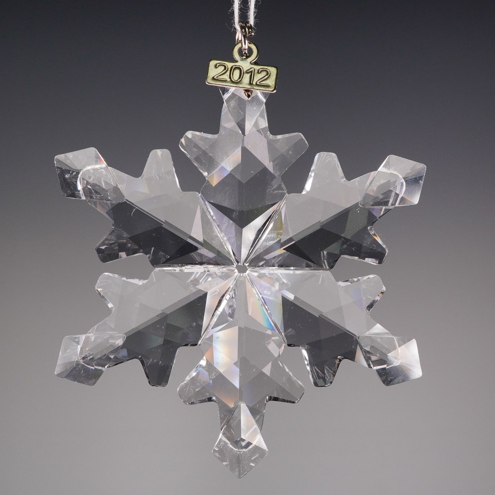 Swarovski Annual Edition 2012 Crystal Snowflake Ornament (1 of 5)