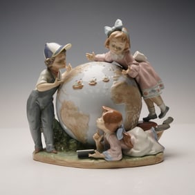 Lladro Porcelain Figurine, The Voyage of Columbus 1005847