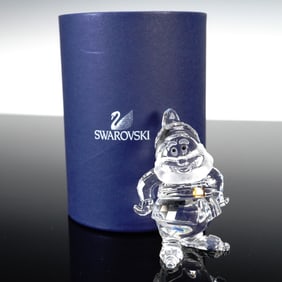 Swarovski Crystal Figurine, Happy