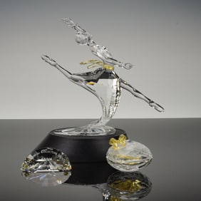 Swarovski SCS Magic of Dance Collection 2004 Anna Figurine Set